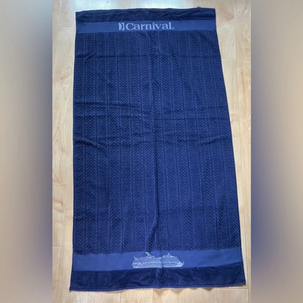 Carnival Cruise Line beach/pool towel